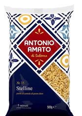 Antonio Amato стеллине N35 из твердых сортов пшеницы 13% белка 500 г