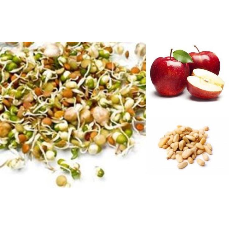 Биокаша кукурузная "Стройность и здоровье" с проростками гречки, яблоком и кедровым орехом 220 г
