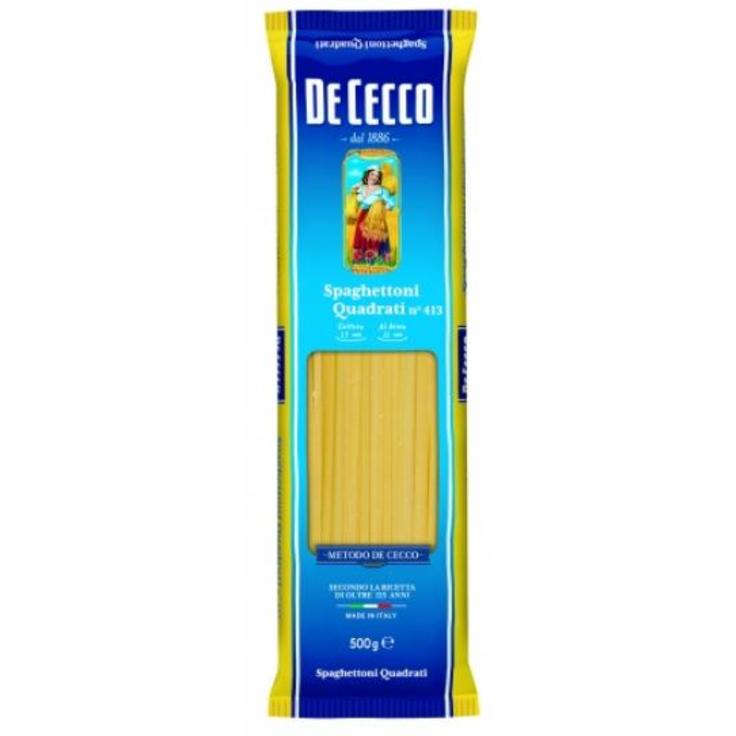 De Cecco спагеттони квадрити N413 500 г