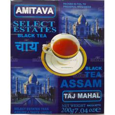 Чай черный отборный ASSAM TAJ MAHAL, AMITAVA 200 г