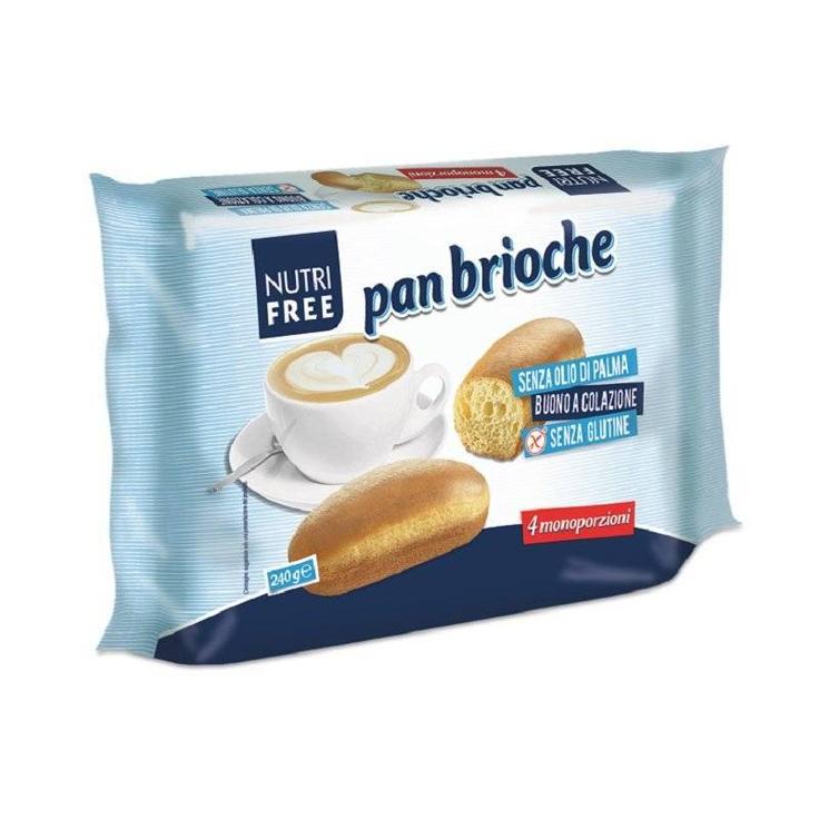 Хлеб безглютеновый "Сладкая булочка" Pan Brioche NUTRI FREE 240 г