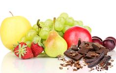 Ассорти фруктов в шоколаде на кэробе VEGAN FOOD 100 г