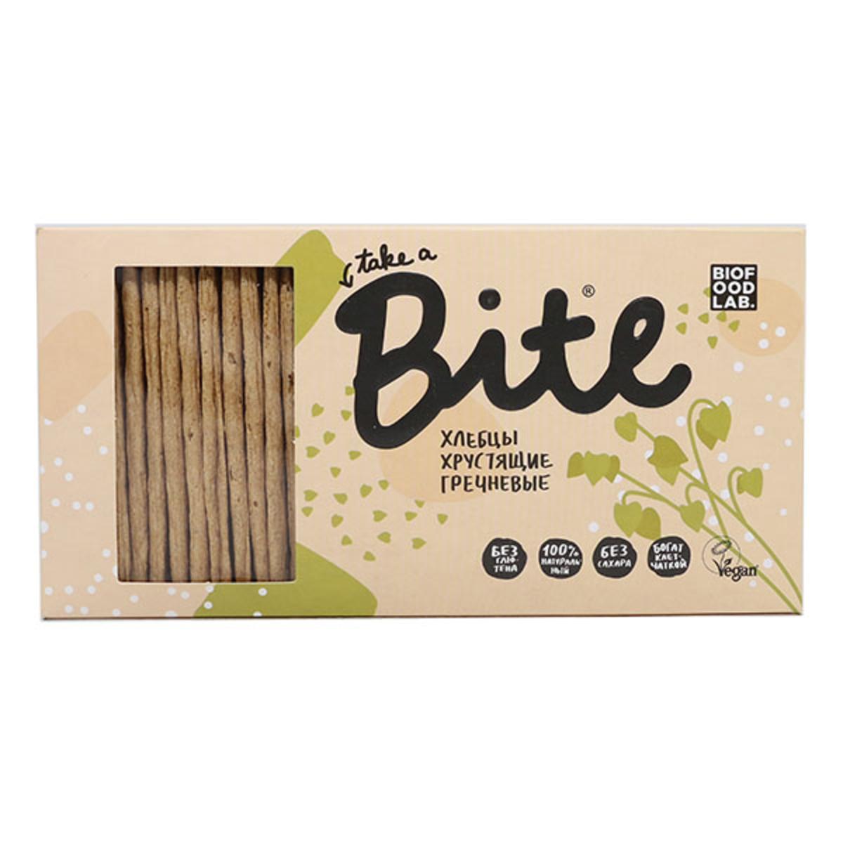 Купить Хлебцы хрустящие гречневые безглютеновые Bite 150 г - Экоcтория ...