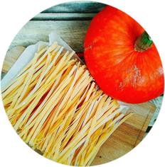 La Pasta Naturale феттучини с тыквой ручной работы 300 г