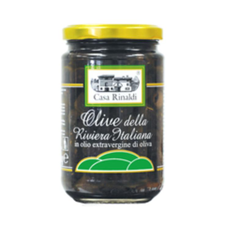 Оливки таджасские в масле без косточки Casa Rinaldi 290 г