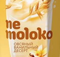 Овсяный ванильный десерт 10% жирности NEMOLOKO 1 л