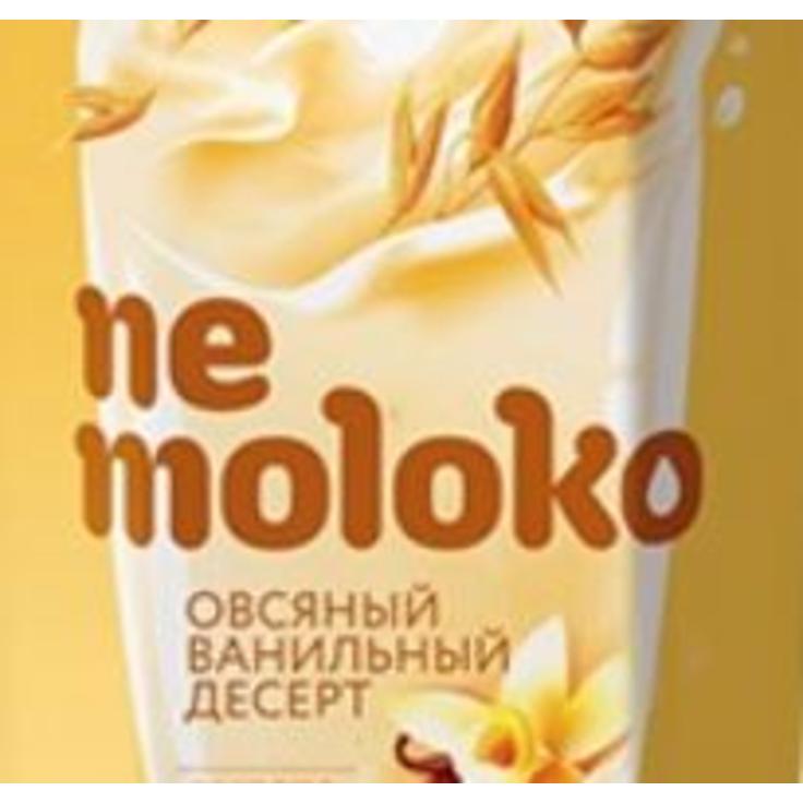 Овсяный ванильный десерт 10% жирности NEMOLOKO 1 л