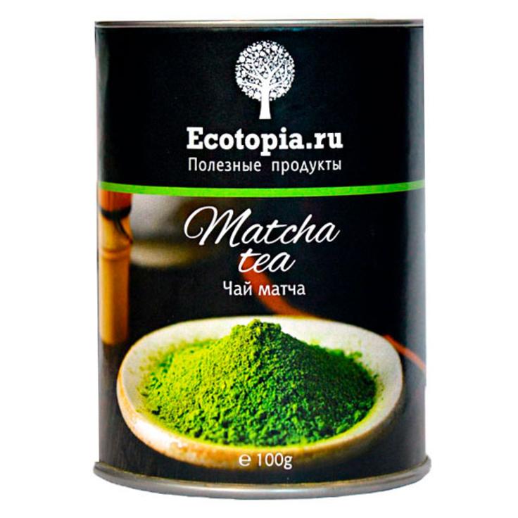 Органический зеленый чай Матча ЭКОТОПИЯ, 100 г