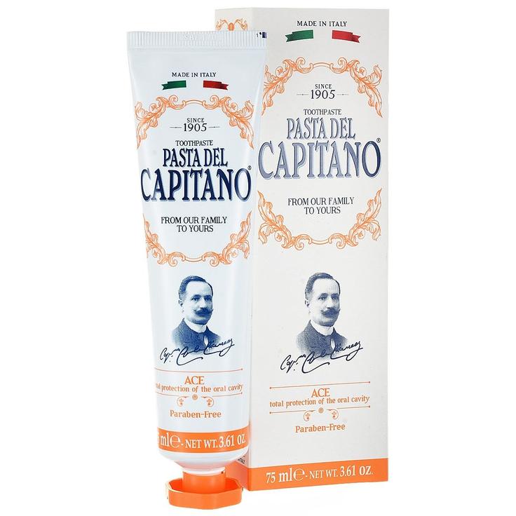 Зубная паста премиум "С витаминами A, C, E" Pasta del Capitano 75 мл