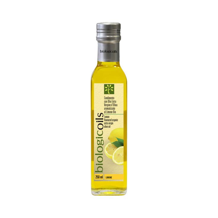 Оливковое масло Extra Virgin первого холодного отжима с лимоном БИО BIOLOGICOILS 250 мл