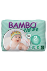 Подгузники детские органические 2 Mini 3-6 кг BAMBO Nature, 30 штук