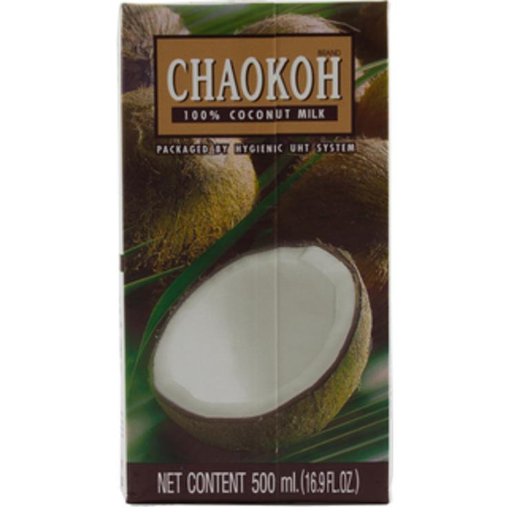 Chaokoh 100% кокосовое молоко, 500 мл