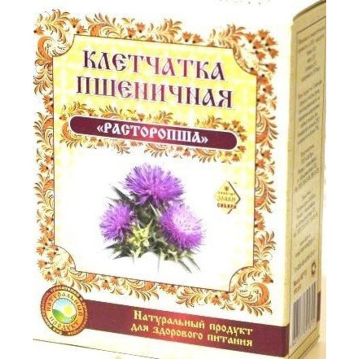 Клетчатка пшеничная "Расторопша" "Злаки Сибири", 150 г