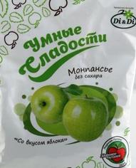 Леденцы без сахара зеленое яблоко "Умные сладости" Di & Di, 55 г