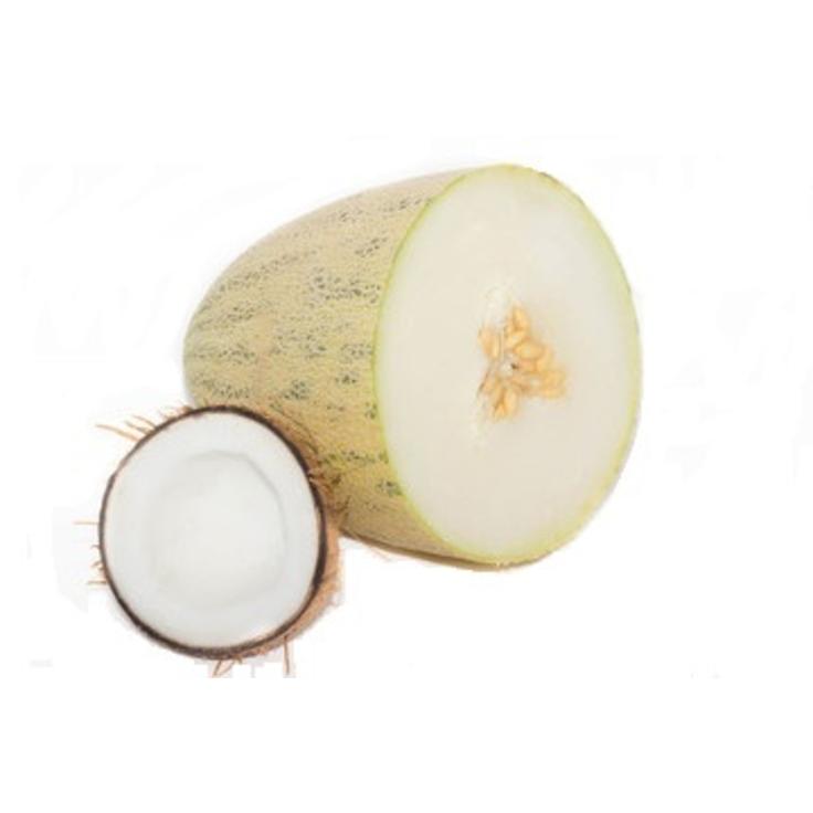 Веганское мороженое ЭКОСТОРИЯ натуральное из дыни и кокосовых сливок в лотке, 350 г