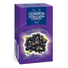 LONDON FRUIT & HERB COMPANY фруктово-травяной чай "Черная смородина" 20 пакетиков в конвертах 40 г