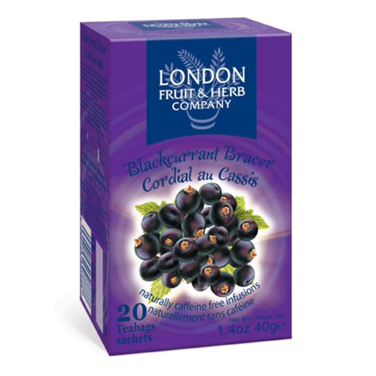 LONDON FRUIT & HERB COMPANY фруктово-травяной чай "Черная смородина" 20 пакетиков в конвертах 40 г