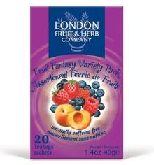 LONDON FRUIT & HERB COMPANY фруктово-травяной чай "Фруктовая фантазия" 20 пакетиков в конвертах 40 г