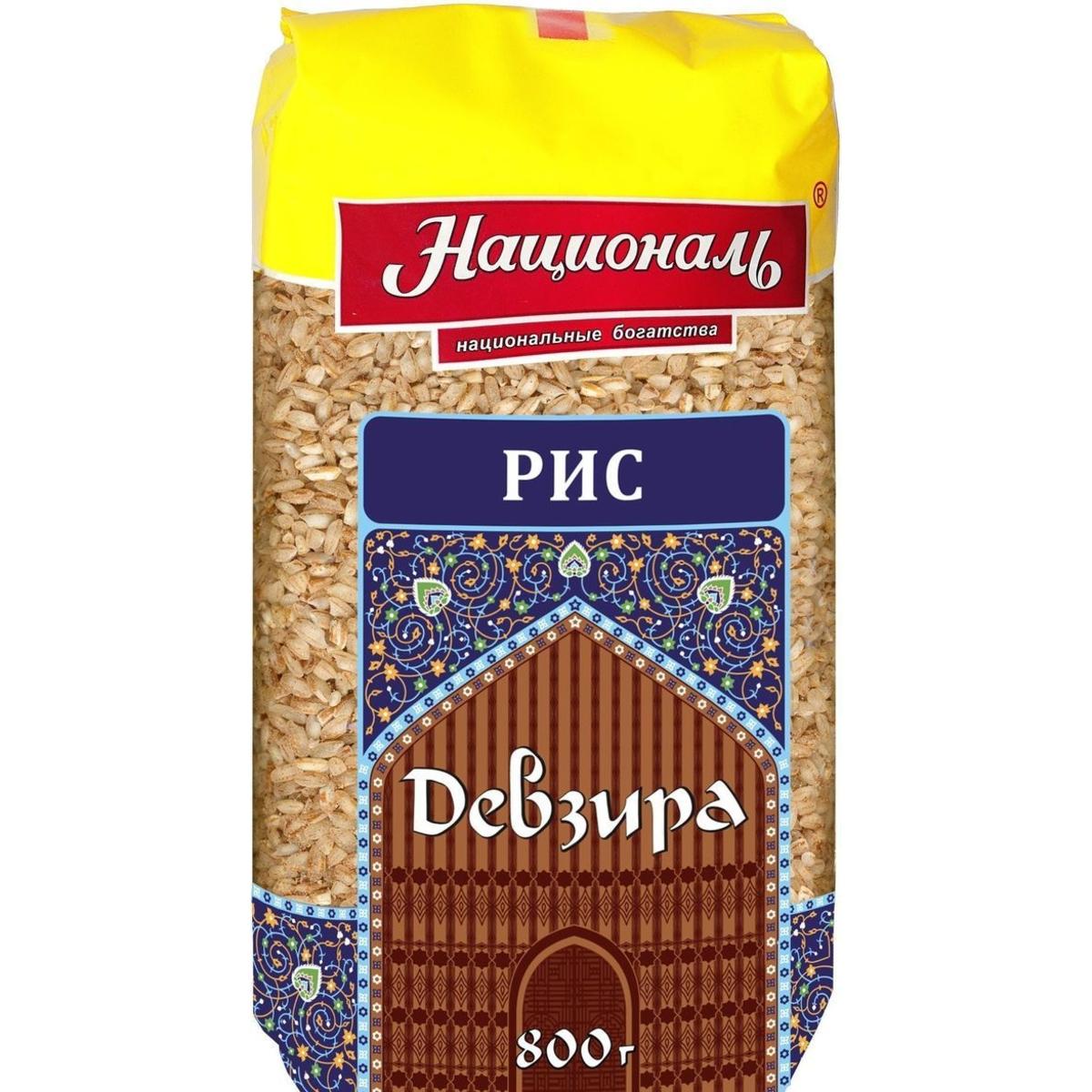 Купить Рис Девзира "Националь", 800 г - Экоcтория Челябинск - Экостория