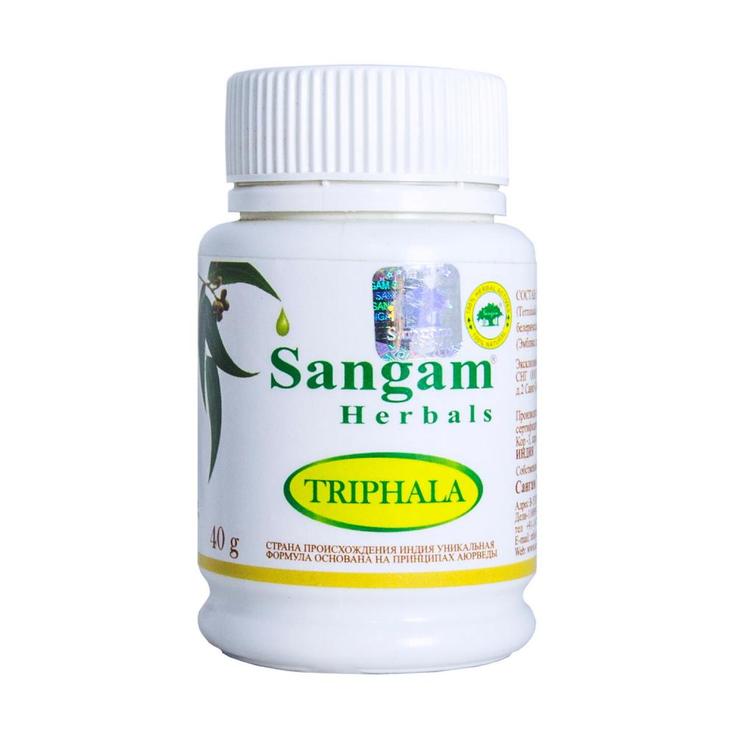 Трифала Гуггул чурна микропорошок Sangam Herbals 40 г