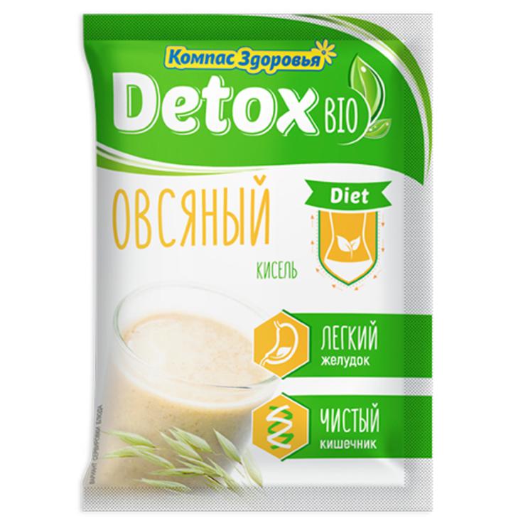 Кисель порционный DIET "Овсяный" Detox Bio "Компас Здоровья" 25 г