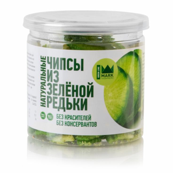 Овощные чипсы из зеленой редьки MH Greenline UFEELGOOD 45 г