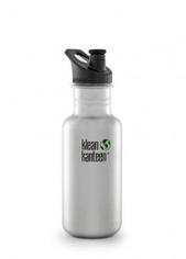 Экобутылка Klean Kanteen CLASSIC SPORT 532 мл (18 oz) - Brushed Stainless