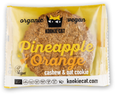 Печенье органическое "Ананас и апельсин" KOOKIE CAT 50 г