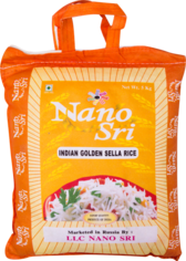 Рис Басмати золотой пропареный Nano Sri, 5 кг