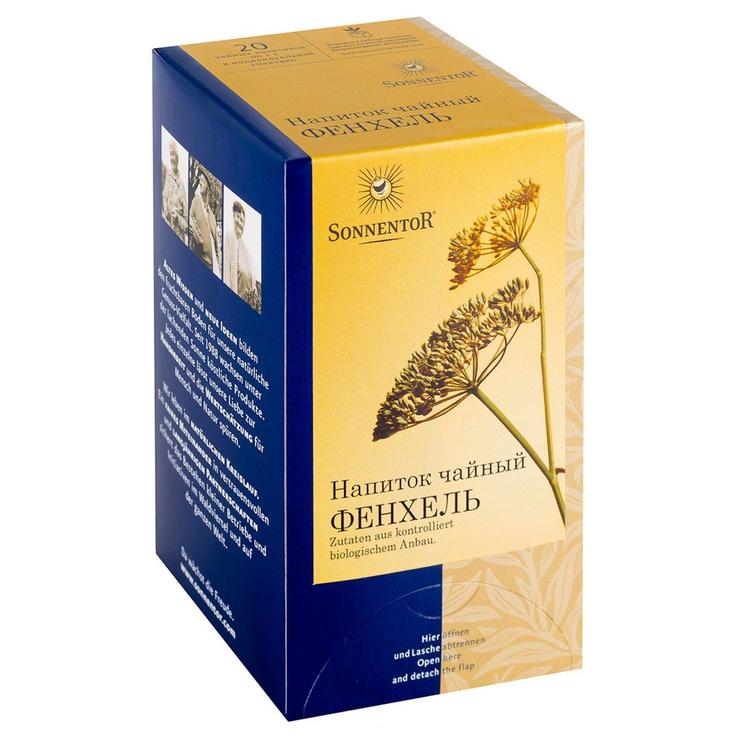 SONNENTOR травяной чай «Фенхель» 20 пакетиков по 1 г