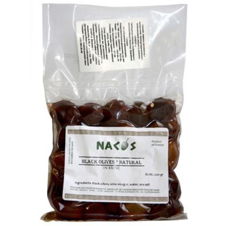 Маслины в оливковом масле с косточкой NACOS 200 г