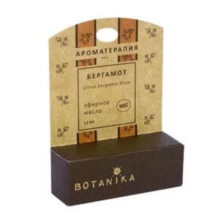 Бергамот, 100% эфирное масло BOTANIKA, 1.5 мл