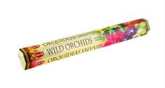 Благовония HEM Wild Orchids - Дикая орхидея, 20 палочек