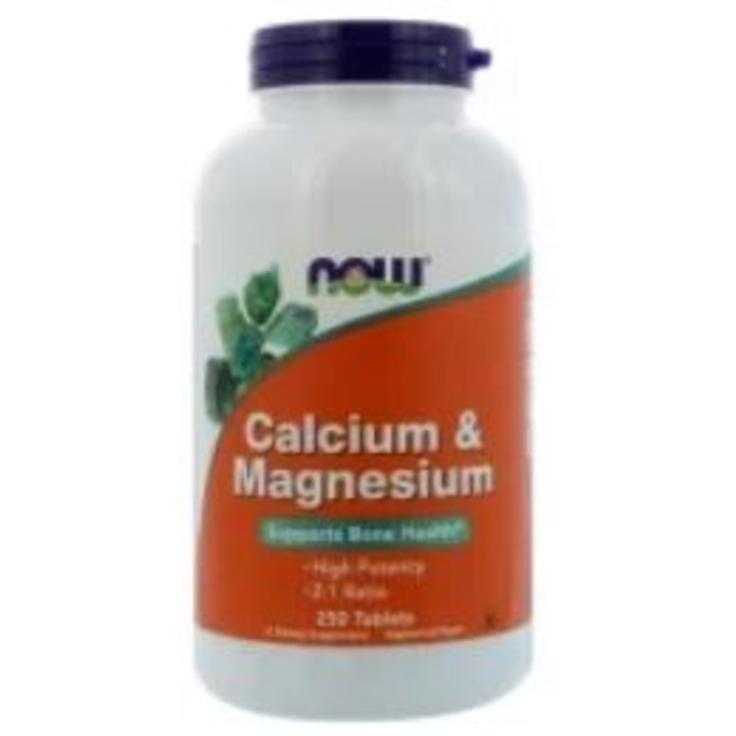 Calcium & Magnesium NOW FOODS 1000+500mg 250 таблеток