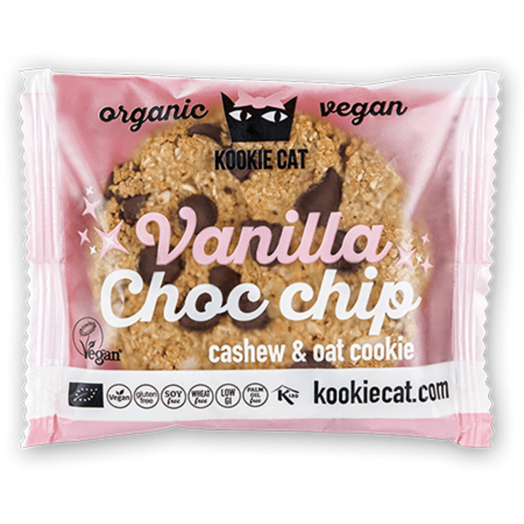 Печенье органическое "Ваниль и шоколад" KOOKIE CAT 50 г