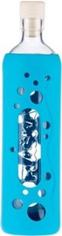 FLASKA бутылка из стекла с нанокристаллическим кремнием в чехле из голубого неопрена 750 мл