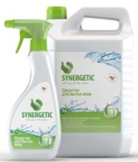 SYNERGETIC Биоразлагаемое средство для мытья стекол/мебели 5 л