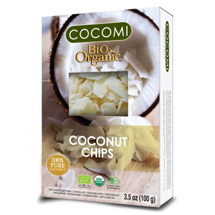 Чипсы кокосовые органические COCOMI 100 г