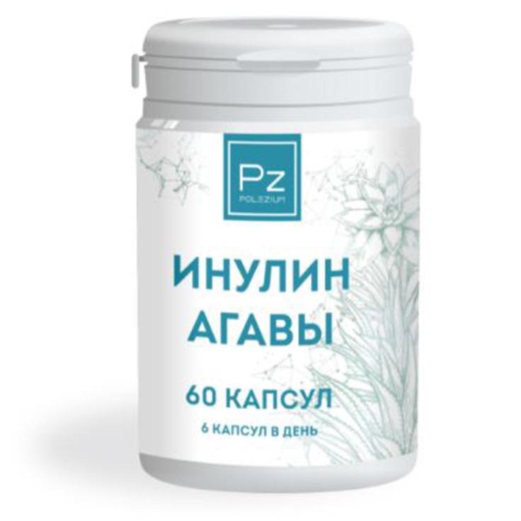 Инулин агавы POLEZIUM 60 капсул по 300 мг