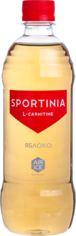 Sportinia L-Carnitine пребиотический спортивный напиток с яблоком, 500 мл