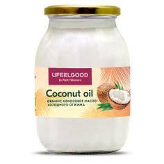 Кокосовое масло холодного отжима органическое UFEELGOOD, 1000 мл