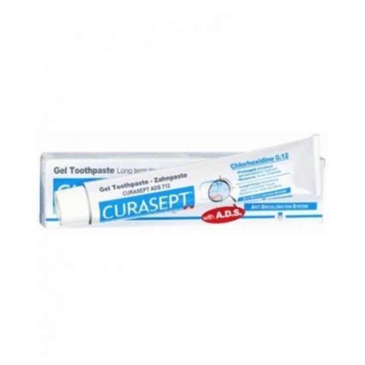 Гелевая зубная паста 0,12% хлоргексидина Curasept CURAPROX 75 мл