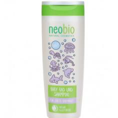 Детский шампунь-гель для волос и тела с био-алоэ и био-календулой NEOBIO 250 мл