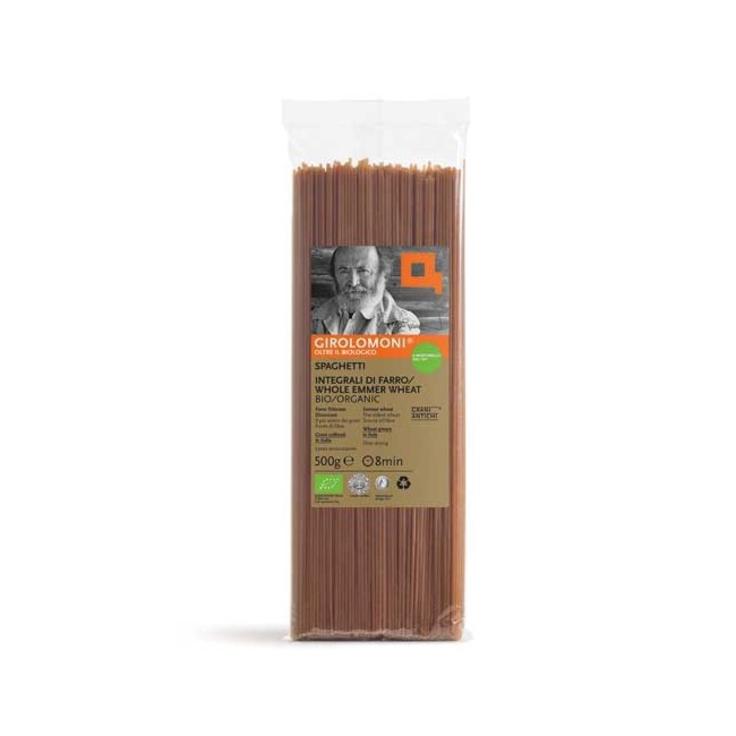 Спагетти цельнозерновые из спельты БИО GIROLOMONI 500 г