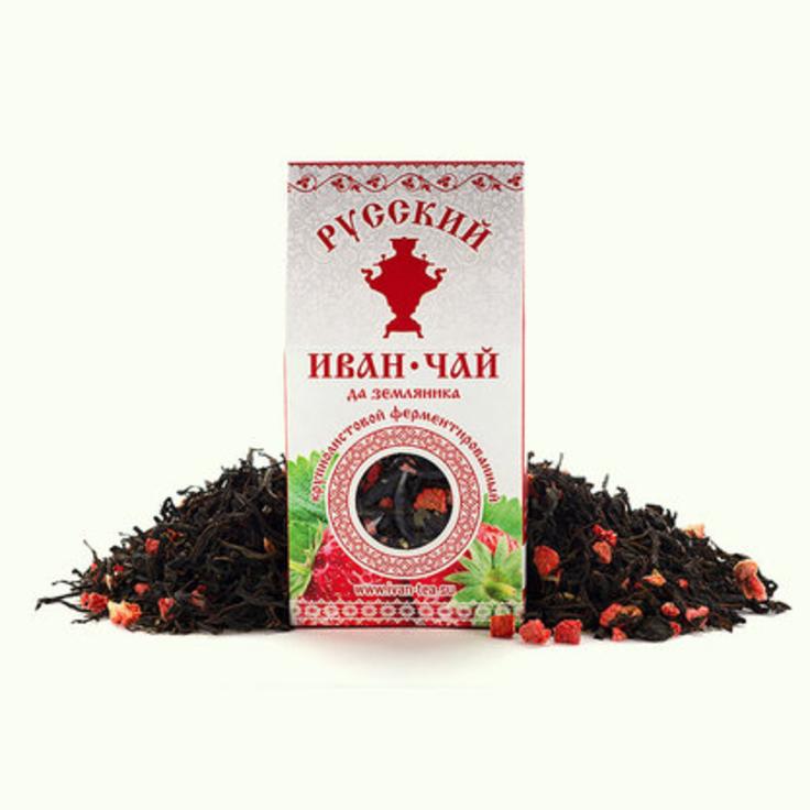 Русский иван-чай да земляника 50 г