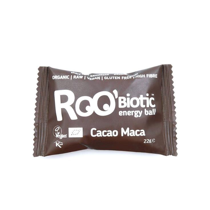 Конфета ROO'biotic "Какао и перуанская мака" органическая 22 г
