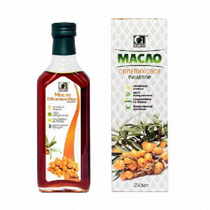 Облепиховое масло (каратиноиды 40-50 мг) "Сибирский продукт", 250 мл