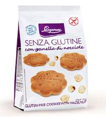 Печенье безглютеновое песочное с фундуком Lazzaroni 200 г