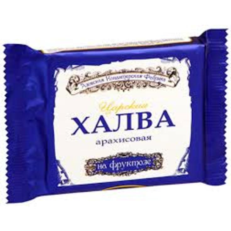 Халва арахисовая на фруктозе "Азовская" 180 г