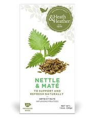 Heath & Heather чай травяной "Крапива и матэ" 20 пакетиков 40 г